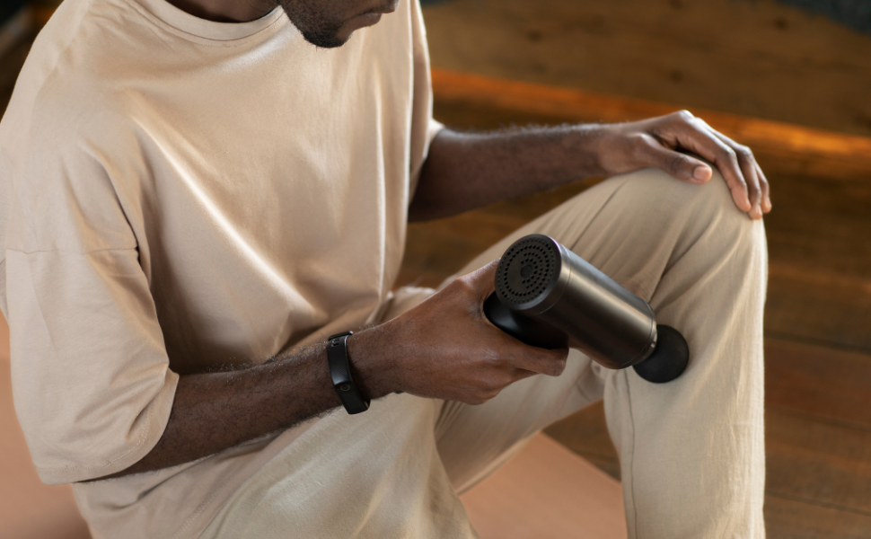 Use a Massage Gun Before or After Workout Property