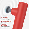 ABEGET Portable Massager Gun-MGF074-02-Red-01