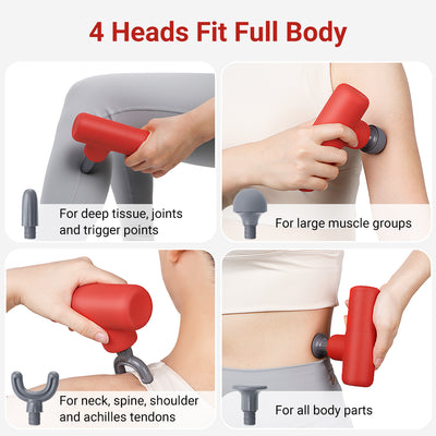 ABEGET Portable Massager Gun-MGF074-02-Red-04